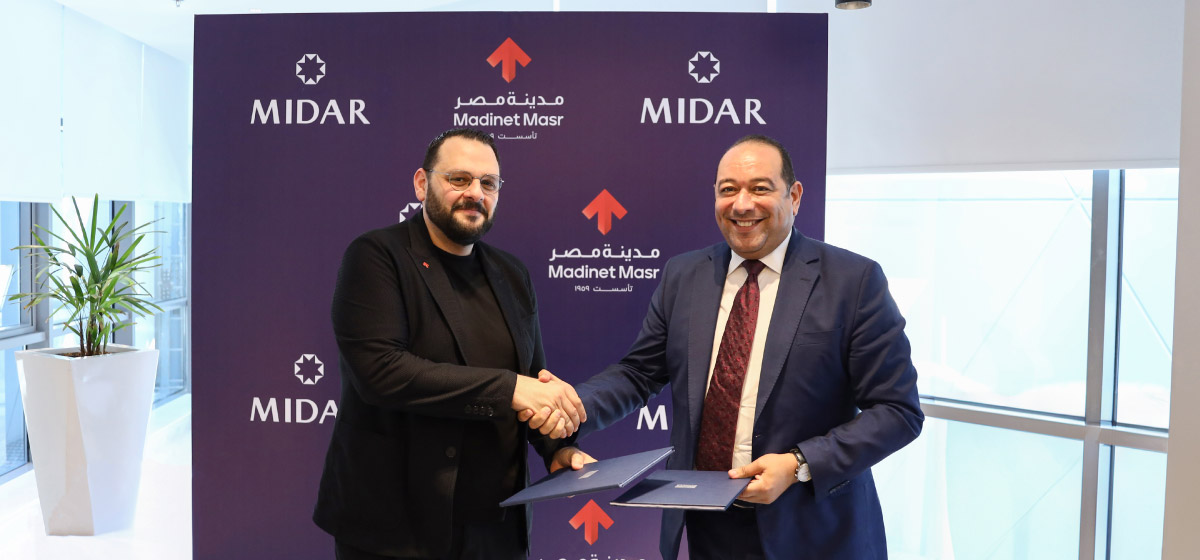 Madinet Masr signs a contract with Midar Investment and Urban Development to develop and grow a comprehensive residential urban project.