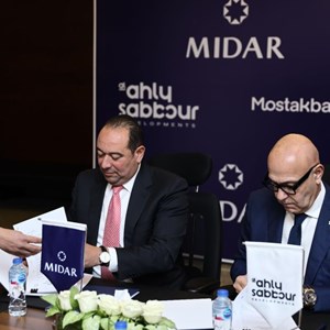 Midar & Al Ahly Sabbour Signing Ceremony 7