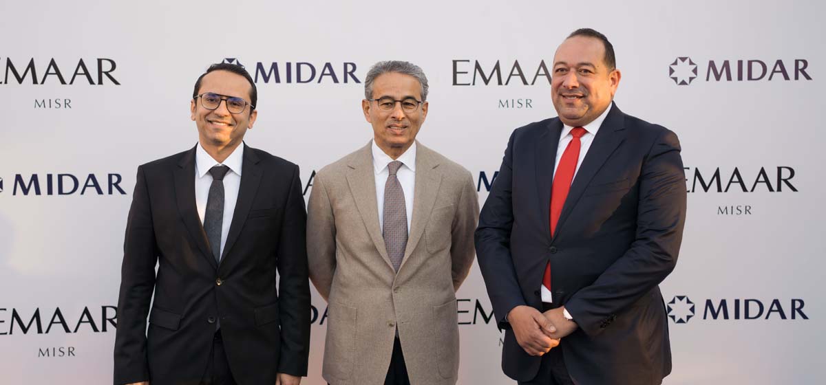 In Their First Partnership, MIDAR and Emaar Misr Sign an Agreement to Develop First Integrated Residential Project in "MADA", East Cairo, with Investments of EGP 100 Billion