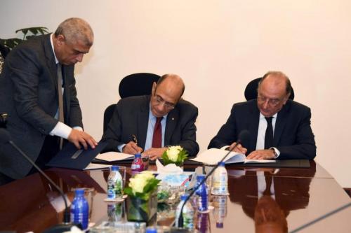 El Mostakbal & Shehab Mazhar Contract Signing