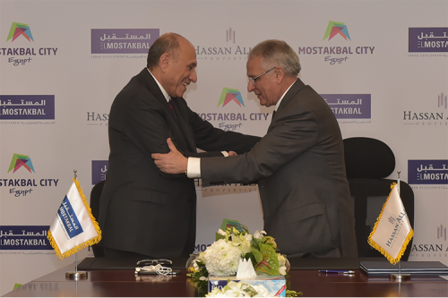 Signing Partnership Contract With Hassan Allam Properties